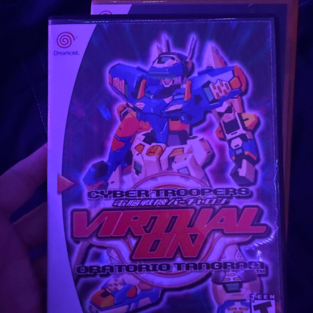 Virtual On Oratorio Tangram Dreamcast Game